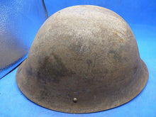 Load image into Gallery viewer, Original WW2 Onwards British Army Mk4 Turtle Helmet - The Militaria Shop
