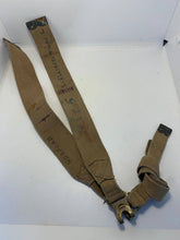 Load image into Gallery viewer, Original WW2 Pattern British Army L Straps Pair - 37 Pattern Webbing Haversack
