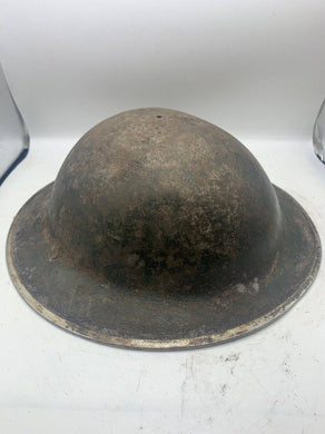 Original WW2 South African Army Mk2 Brodie Helmet - British Style Combat Helmet - The Militaria Shop