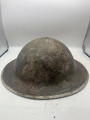 Original WW2 South African Army Mk2 Brodie Helmet - British Style Combat Helmet - The Militaria Shop