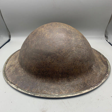 Original WW2 South African Army Mk2 Brodie Helmet - British Style Combat Helmet - The Militaria Shop