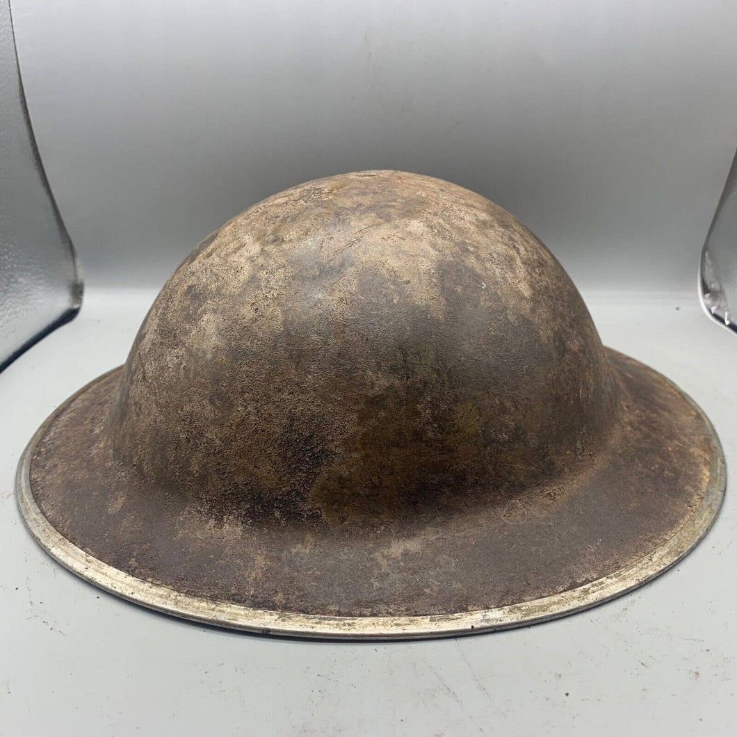 Original WW2 South African Army Mk2 Brodie Helmet - British Style Combat Helmet - The Militaria Shop