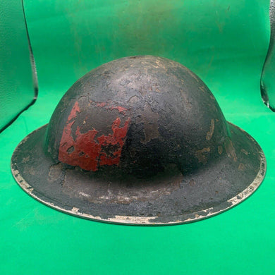 Original WW2 South African Army Mk2 Brodie Helmet - British Style Combat Helmet - The Militaria Shop