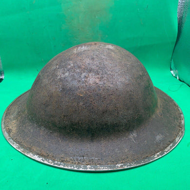 Original WW2 South African Army Mk2 Brodie Helmet - British Style Combat Helmet - The Militaria Shop