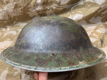 Charger l&#39;image dans la galerie, Original WW2 South African Army Mk2 Brodie Helmet - British Style Combat Helmet - The Militaria Shop
