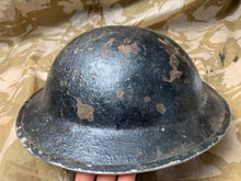 Charger l&#39;image dans la galerie, Original WW2 South African Army Mk2 Brodie Helmet - British Style Combat Helmet - The Militaria Shop
