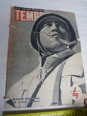 Original WW2 TEMPO Propaganda Magazine in French - The Militaria Shop