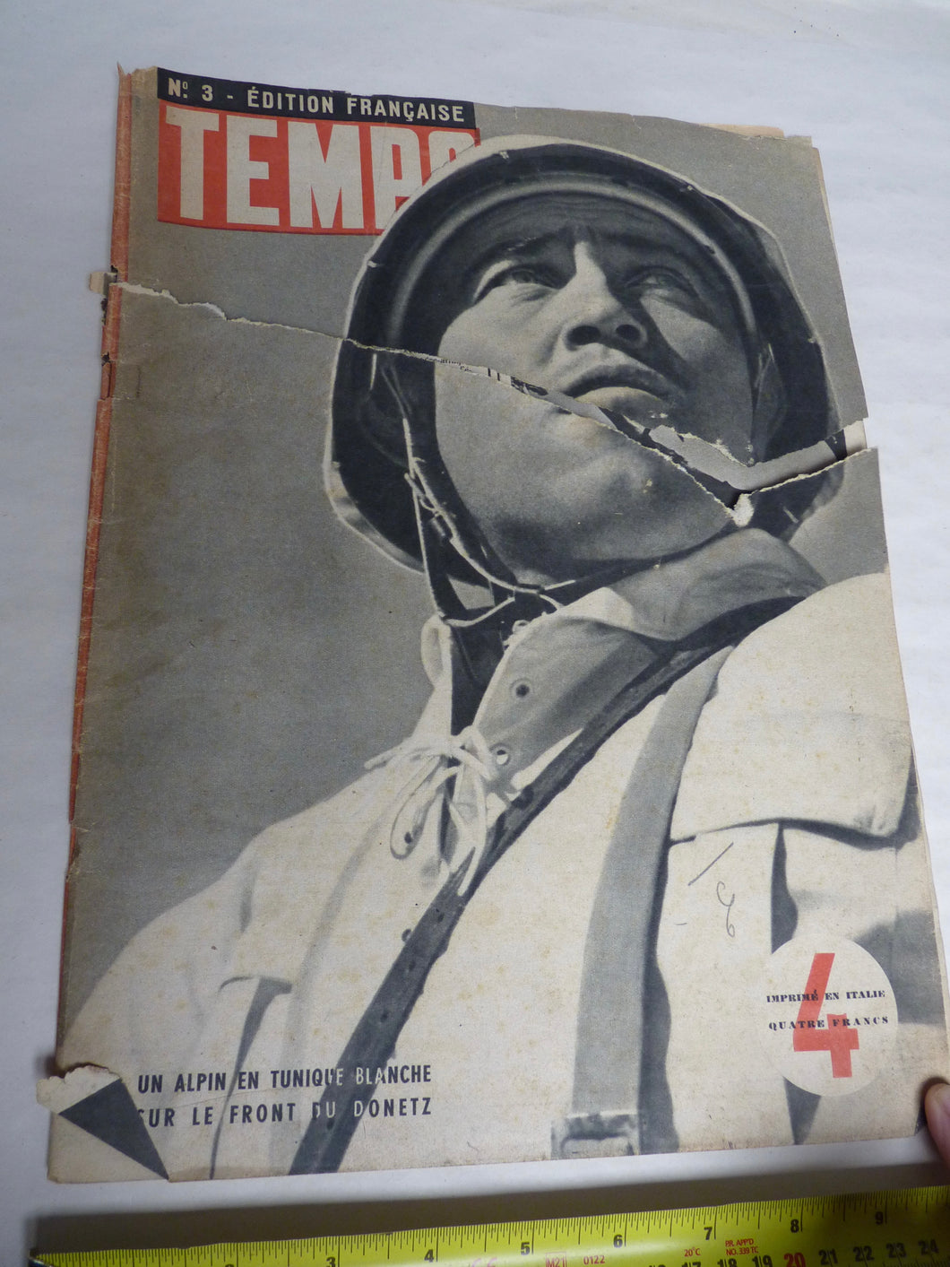 Original WW2 TEMPO Propaganda Magazine in French - The Militaria Shop