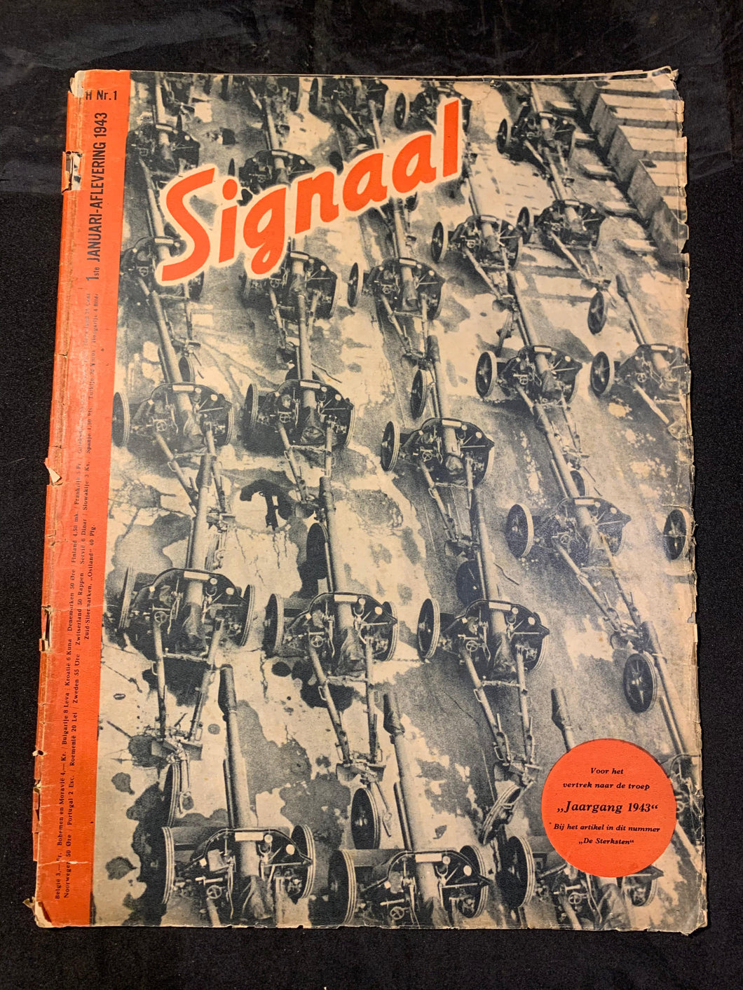 Signaal Magazine Original WW2 German - 1st January 1943 - #91 - The Militaria Shop