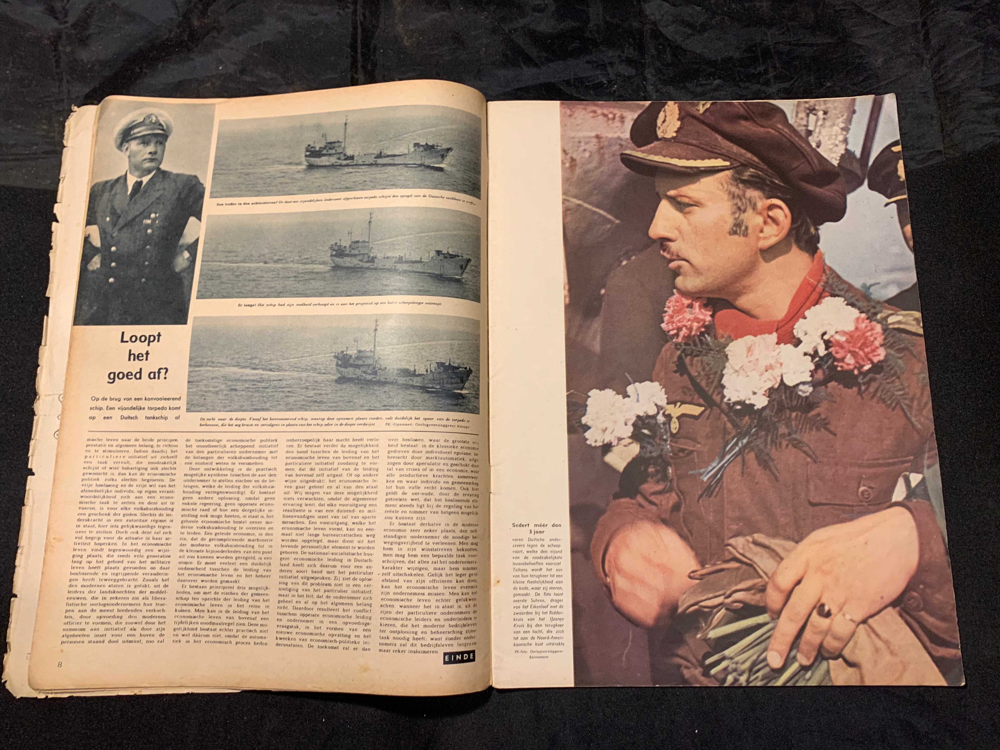 Signaal Magazine Original WW2 German - 1st January 1943 - #91 - The Militaria Shop