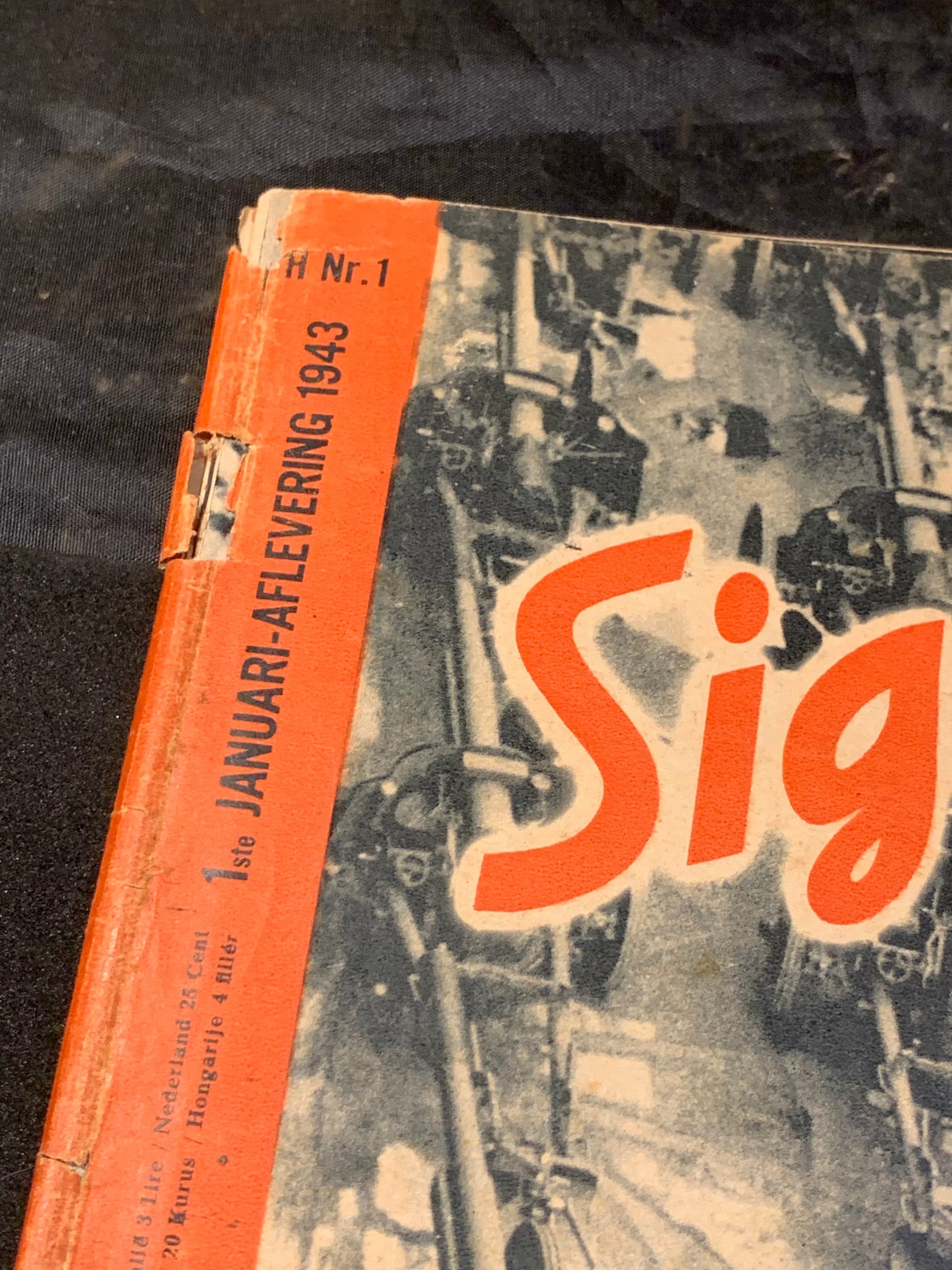 Signaal Magazine Original WW2 German - 1st January 1943 - #91 - The Militaria Shop