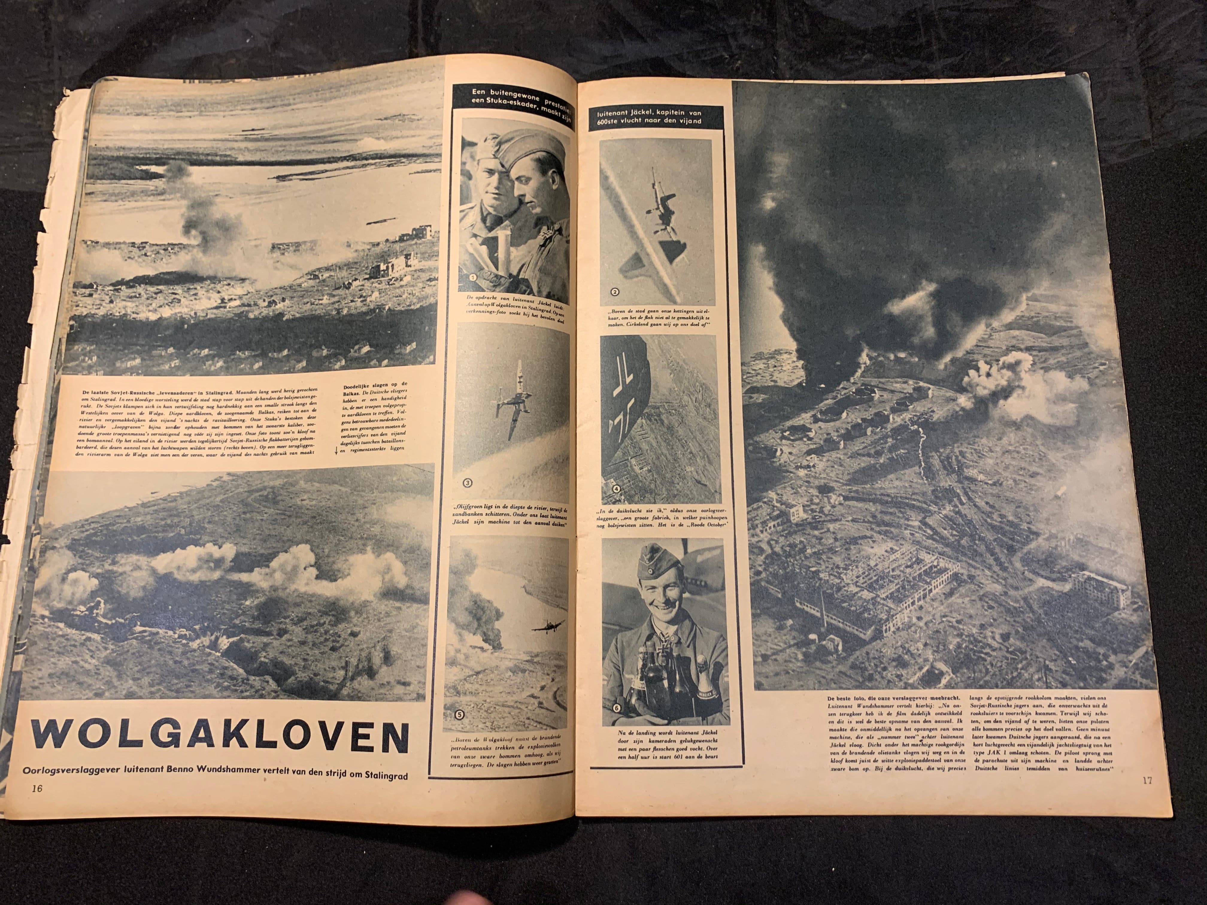 Signaal Magazine Original WW2 German - 1st January 1943 - #91 - The Militaria Shop