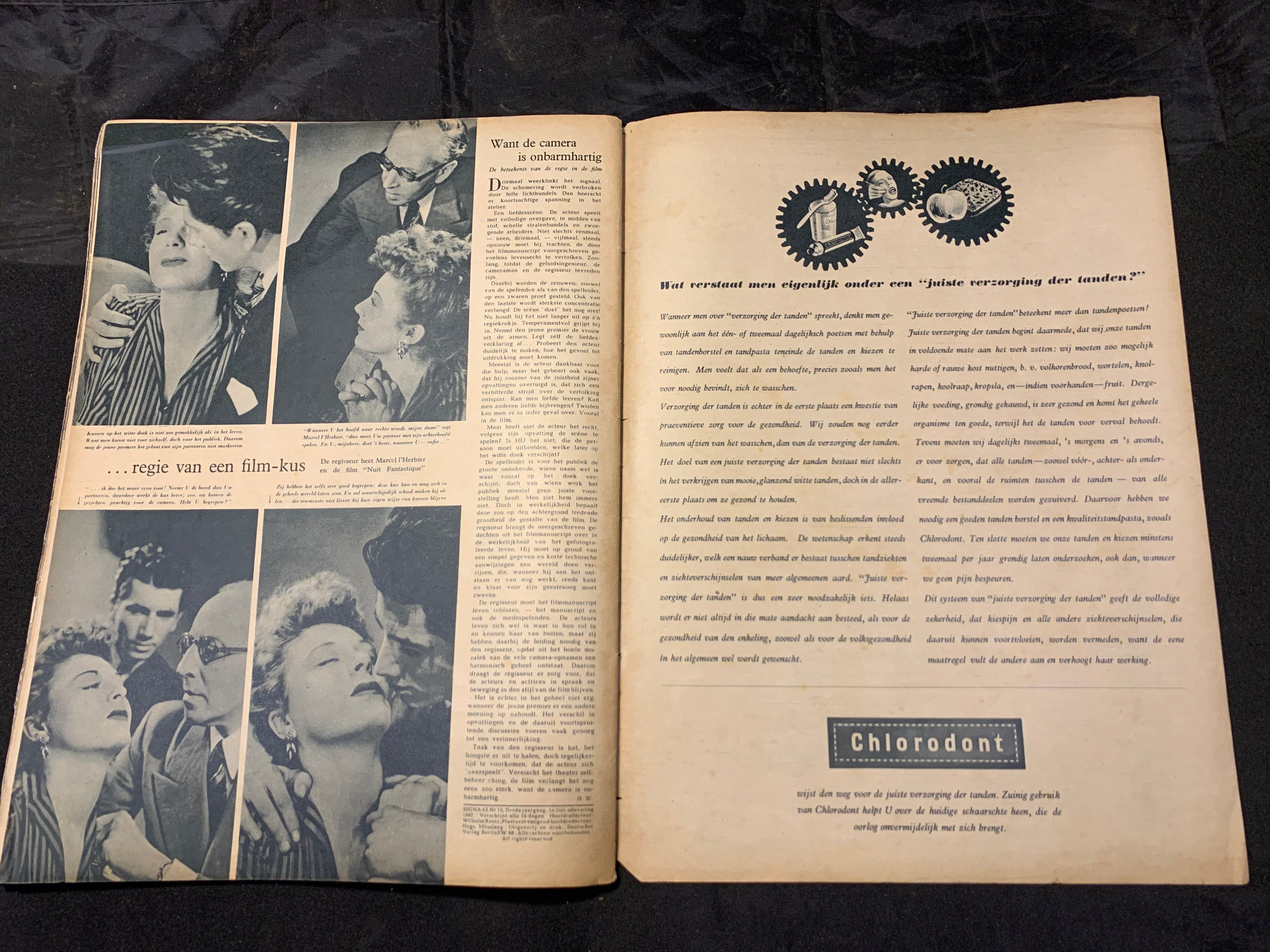 Signaal Magazine Original WW2 German - 1st July 1942 - #85 - The Militaria Shop