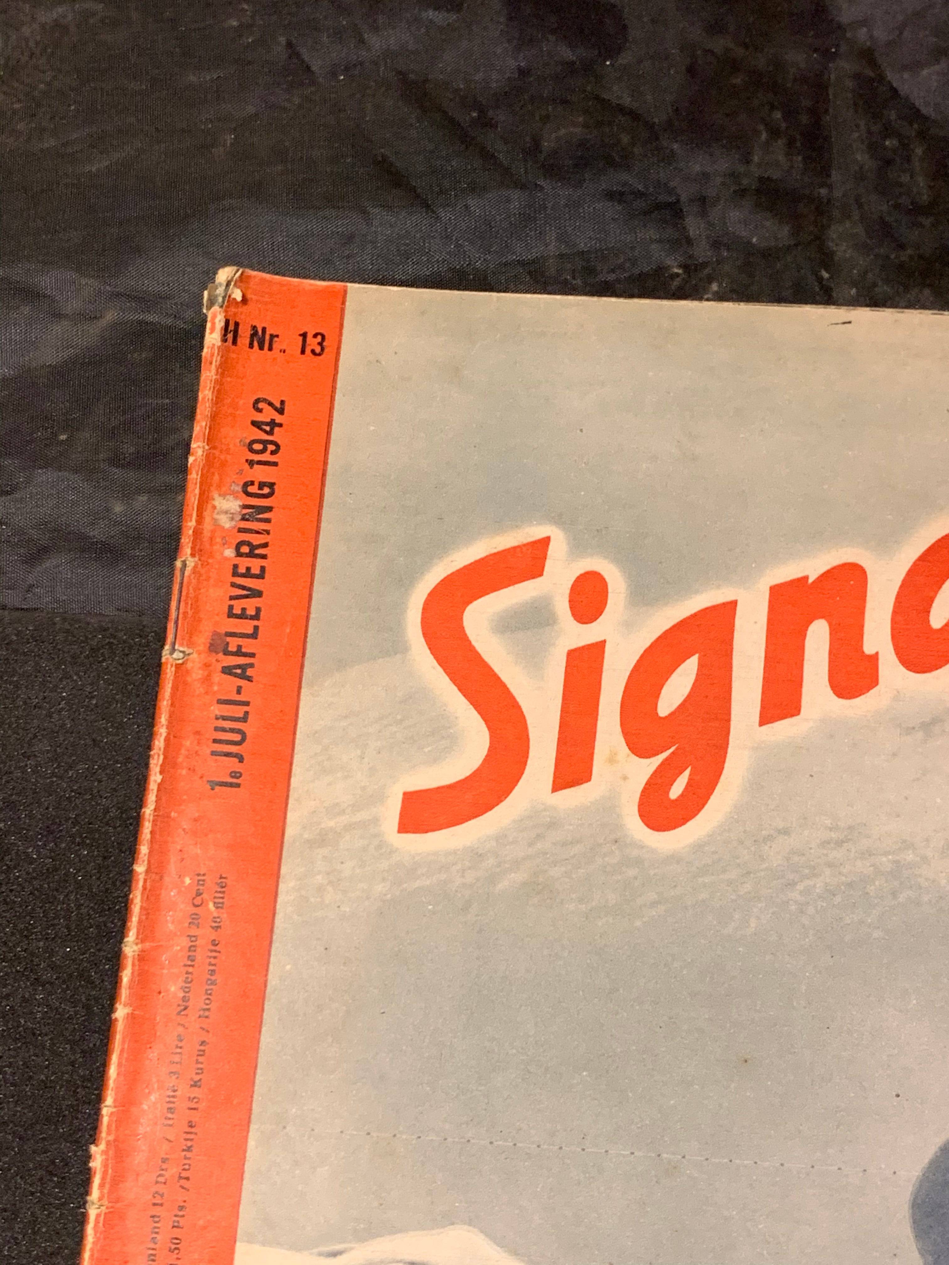 Signaal Magazine Original WW2 German - 1st July 1942 - #85 - The Militaria Shop