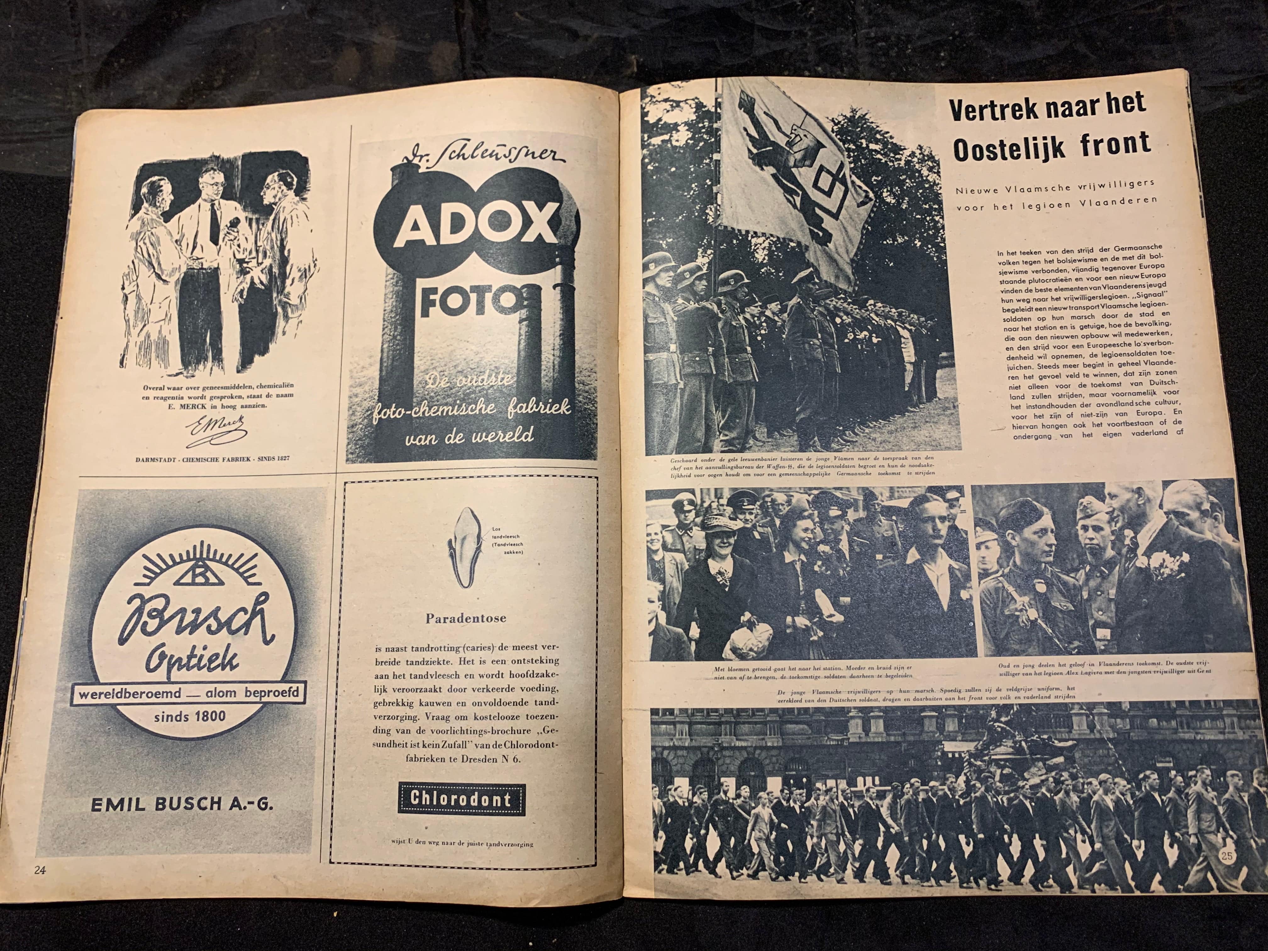 Signaal Magazine Original WW2 German - 1st October 1943 - #89 - The Militaria Shop