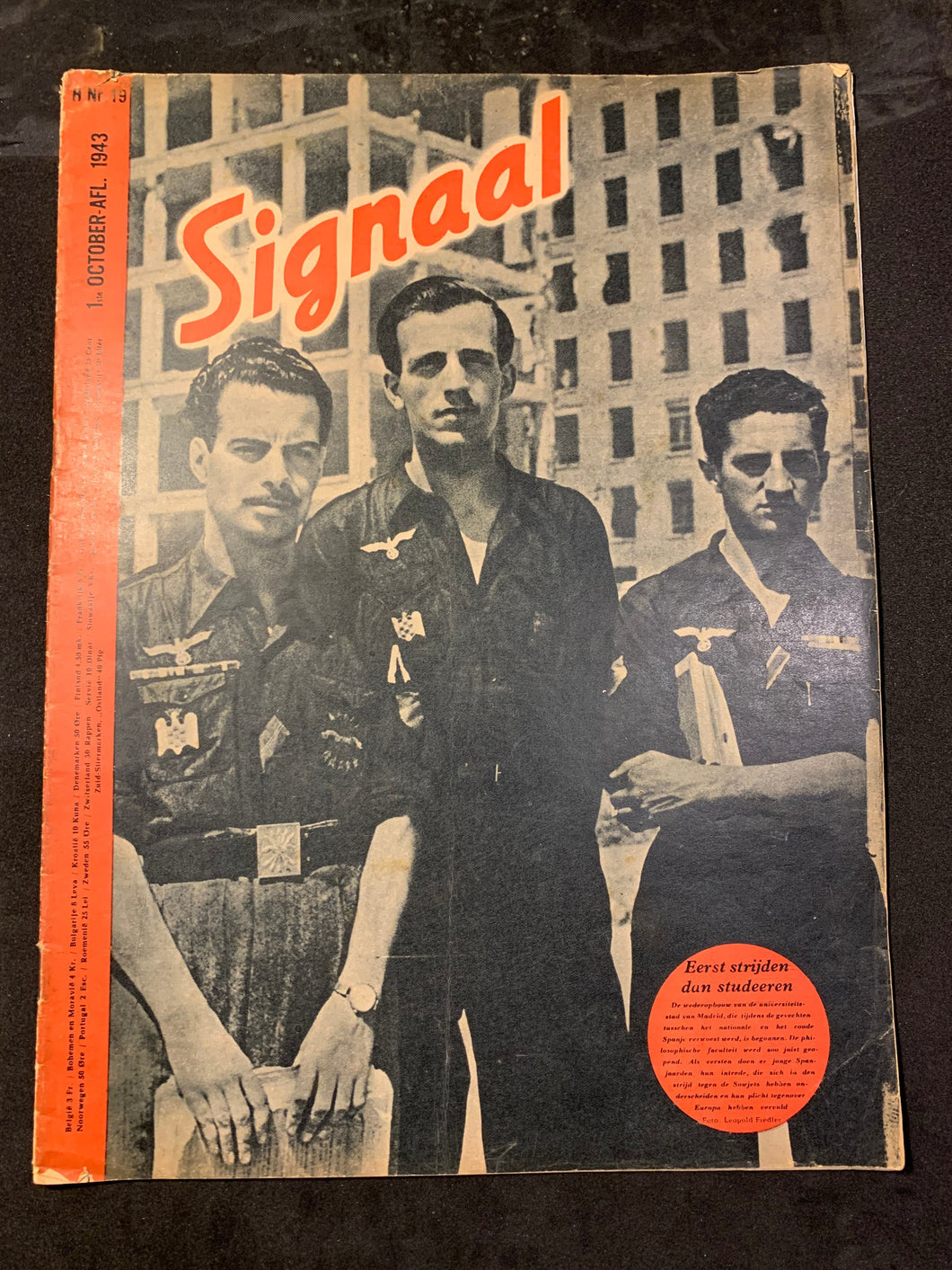 Signaal Magazine Original WW2 German - 1st October 1943 - #89 - The Militaria Shop