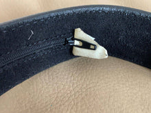 Load image into Gallery viewer, TWBC Black Leather Pistol Police Belt - Varied Sizes - Hidden Coin Compartment
