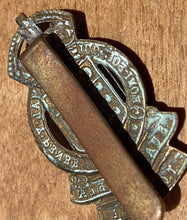 Load image into Gallery viewer, WW1 / WW2 British Army Royal Army Ordnance Corps RAOC badge with rear slider.
