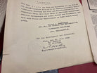 WW2 German NSBDT Paperwork - With Good Stamp. - The Militaria Shop