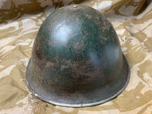 Load image into Gallery viewer, WW2 Mk3 High Rivet Turtle - British / Canadian Army Helmet - Complete with Liner - The Militaria Shop
