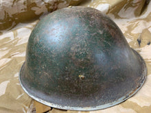 Load image into Gallery viewer, WW2 Mk3 High Rivet Turtle - British / Canadian Army Helmet - Complete with Liner - The Militaria Shop
