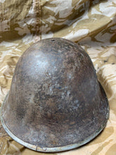 Load image into Gallery viewer, WW2 Mk3 High Rivet Turtle - British / Canadian Army Helmet - Good Original - The Militaria Shop
