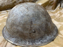 Load image into Gallery viewer, WW2 Mk3 High Rivet Turtle - British / Canadian Army Helmet - Nice Original
