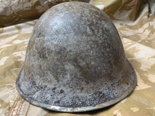 Load image into Gallery viewer, WW2 Mk3 High Rivet Turtle - British / Canadian Army Helmet - Nice Original
