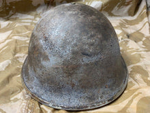 Load image into Gallery viewer, WW2 Mk3 High Rivet Turtle - British / Canadian Army Helmet - Nice Original - The Militaria Shop
