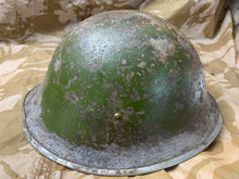 Load image into Gallery viewer, WW2 Mk3 High Rivet Turtle - British / Canadian Army Helmet - Nice Original - The Militaria Shop
