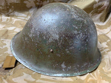 Load image into Gallery viewer, WW2 Mk3 High Rivet Turtle - British / Canadian Army Helmet - Nice Original - The Militaria Shop
