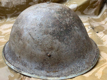 Load image into Gallery viewer, WW2 Mk3 High Rivet Turtle - British / Canadian Army Helmet - Nice Original - The Militaria Shop
