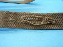 Load image into Gallery viewer, Original WW2 British Army 37 Pattern Canvass Shoulder Strap / Cross Strap
