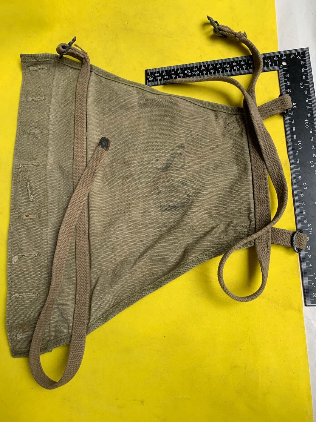 Original WW2 US Army M1928 Haversack Pack Tail - 1944 Dated