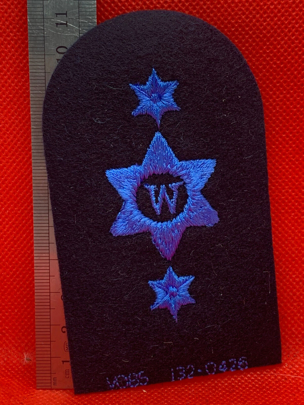 Unissued WOMEN'S ROYAL NAVY WRNs Trade Patch - Writer