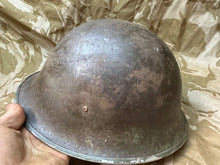 Load image into Gallery viewer, WW2 Mk3 High Rivet Turtle - British / Canadian Army Helmet - Nice Original
