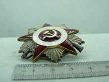 Load image into Gallery viewer, 100% Original WW2 USSR Russian Order of the Patriotic War Enamel Award - #13
