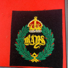 Load image into Gallery viewer, British Army 2nd Dragoon Guards Queen&#39;s Bays Regimental Embroidered Blazer Badge
