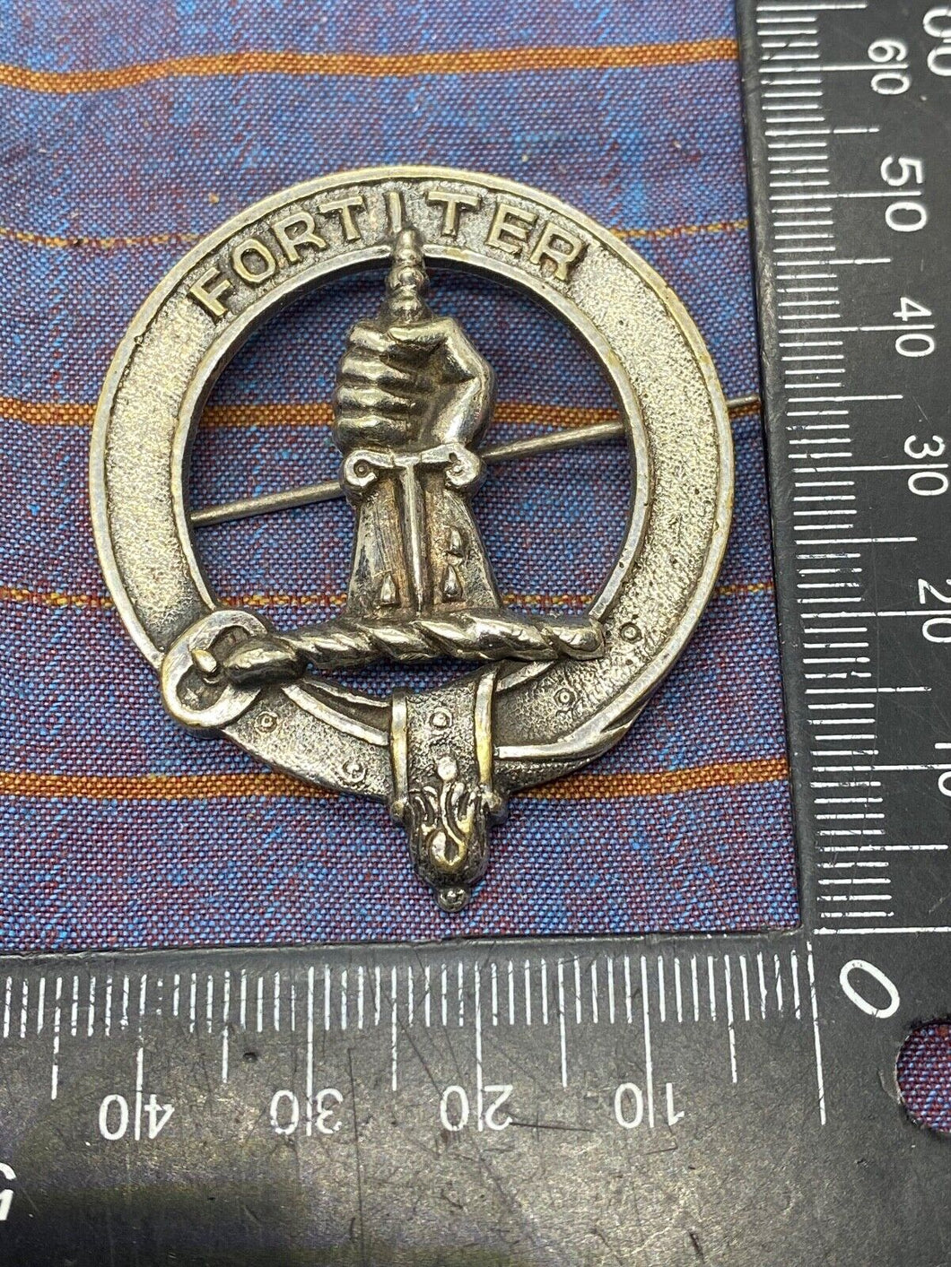 Original Scottish Regiment / Clan Brooch / Plaid Badge