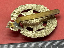 Load image into Gallery viewer, British Army WW1 / WW2 Prince Consorts Own Regiment Cap Badge with Rear Slider.
