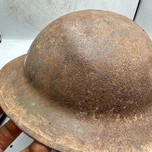 Load image into Gallery viewer, Original WW2 British Civil Defence Mk2 Helmet - 3 Hole
