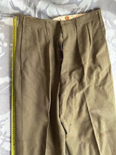 Load image into Gallery viewer, Original WW2 British Army Service Dress Uniform Trousers - 31&quot; Waist
