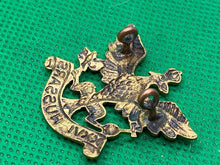 Load image into Gallery viewer, WW1 26th Hussars Regiment Cap Badge
