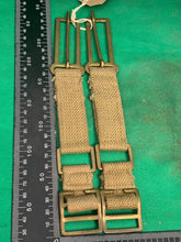 Charger l&#39;image dans la galerie, Original WW2 British Army 37 Pattern Brace Adaptor Pair - Well Marked
