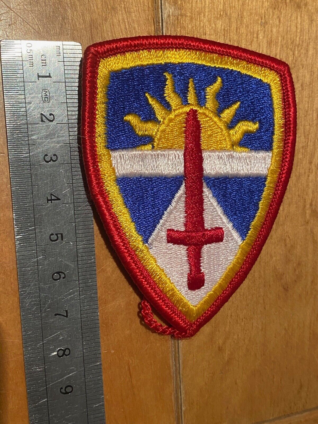 Current made US Army Divisional shoulder patch / badge. Post WW2 manufacture.