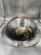 Load image into Gallery viewer, Original WW2 British Mk2 Army Helmet &amp; Liner
