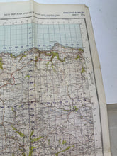 Lade das Bild in den Galerie-Viewer, Original WW2 British Army OS Map of England - War Office -  Barnstaple
