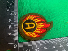 Load image into Gallery viewer, British Army Royal Logistics Corps Bomb Disposal EOD Technicians Cloth Badge
