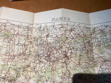 Charger l&#39;image dans la galerie, WW1 Era British Army General Staff Map of NAMUR in Belgium. Original Map
