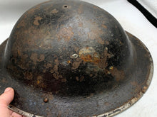 Charger l&#39;image dans la galerie, British Army Mk2 Brodie Helmet - Original WW2 Combat Helmet
